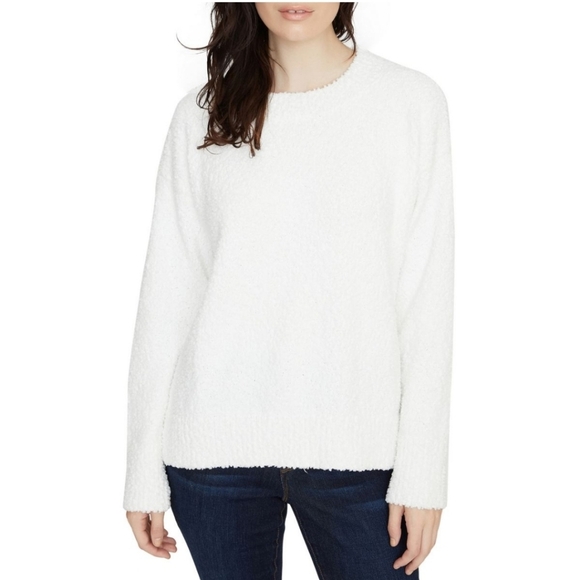 SANCTUARY White Teddy Sweater Women's Size Small - Picture 1 of 12